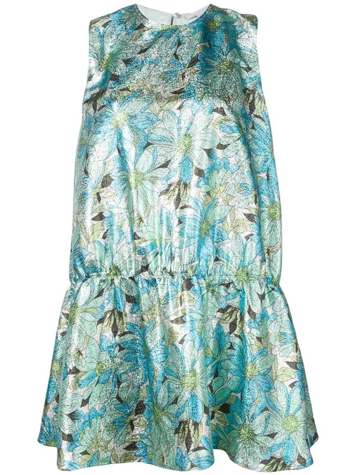 Stella Mccartney Campbell Lurex Dress - Green