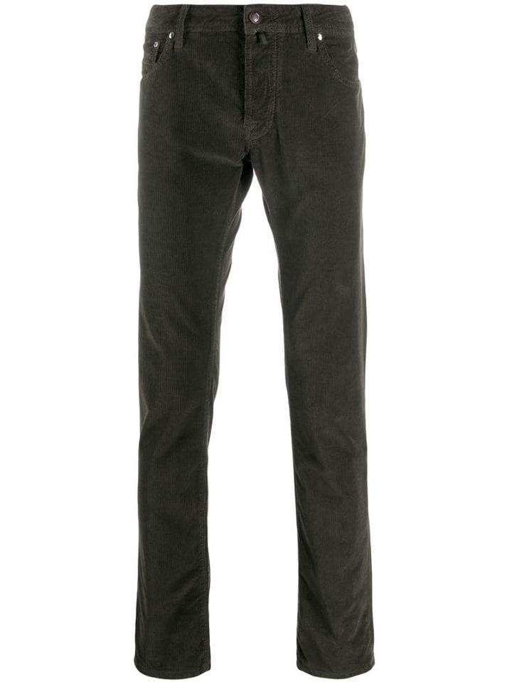 Jacob Cohen Slim Fit Denim Jeans - Brown