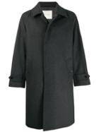 Mackintosh Blackridge Charcoal Wool & Cashmere Oversized Overcoat
