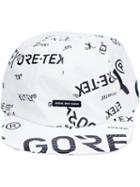 Herschel Supply Co. Text Print Flat Cap, Men's, White, Polyester