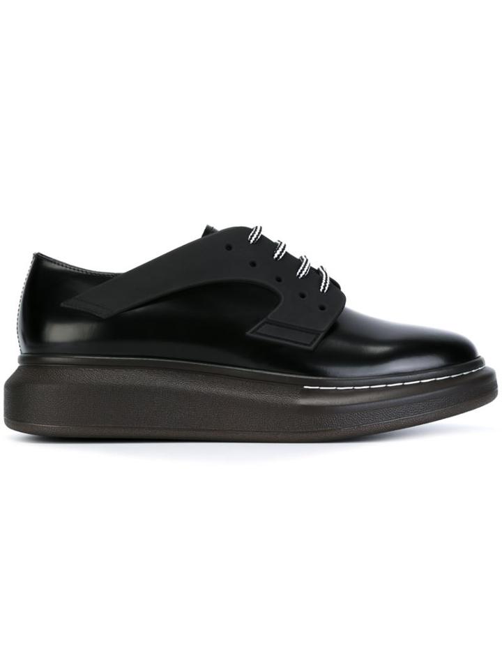 Alexander Mcqueen Extended Sole Lace-up Shoes