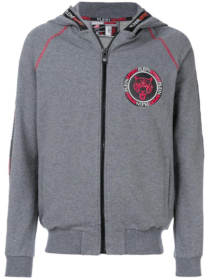 Plein Sport Fly High Hoodie - Grey