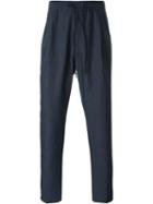 Juun.j Drawstring Trousers, Men's, Size: 46, Blue, Cotton/polyurethane/polyester/nylon