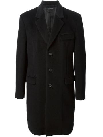 Marc Jacobs Unfinished Hem Classic Coat