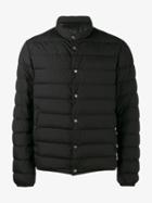 Moncler Quilted Down Jacket, Men's, Size: 5, Black, Polyamide