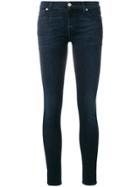 7 For All Mankind Classic Fitted Skinny Jeans - Blue