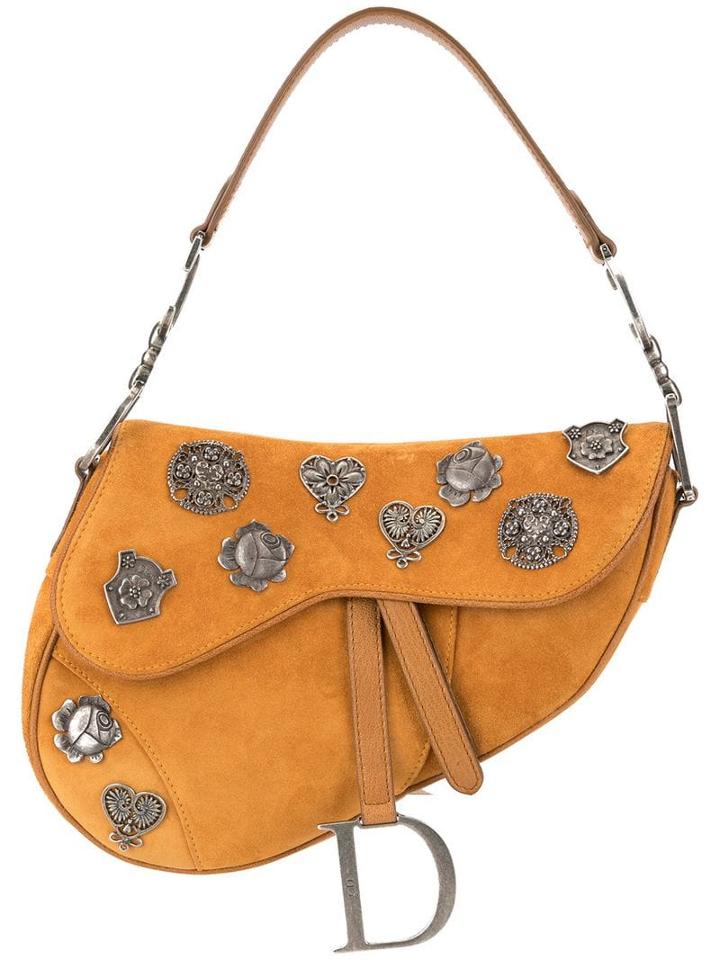 Christian Dior Pre-owned Christian Dior Saddle Hand Bag - Brown