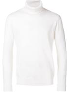 Ballantyne Roll-neck Sweater - White