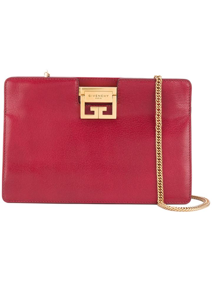 Givenchy Gv Clutch Bag - Red