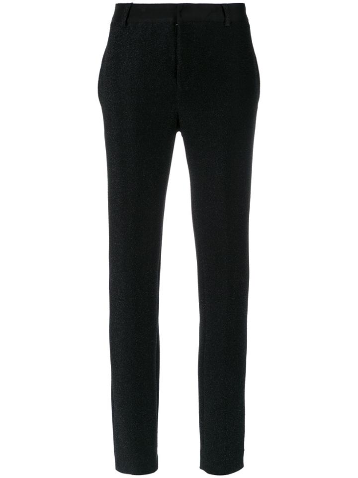 Tufi Duek Metallic Threading Trousers - Black