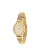 Timex Milano Oval Lds 24mm Watch - Gold