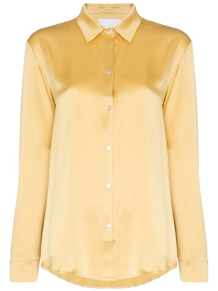 Asceno Pyjama-style Shirt - Yellow