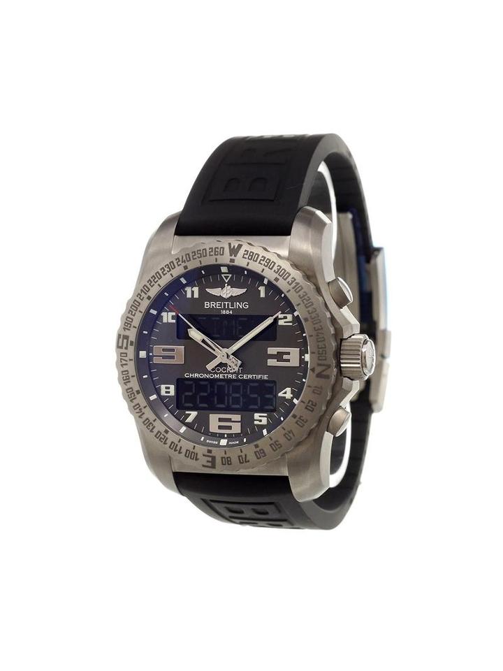 Breitling 'cockpit' Analog Watch, Men's, Titanium