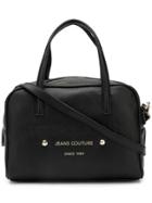 Versace Jeans Embossed Logo Tote - Black