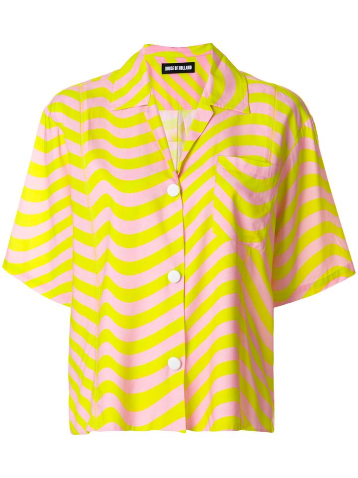 House Of Holland Hypnotic Shirt - Yellow & Orange