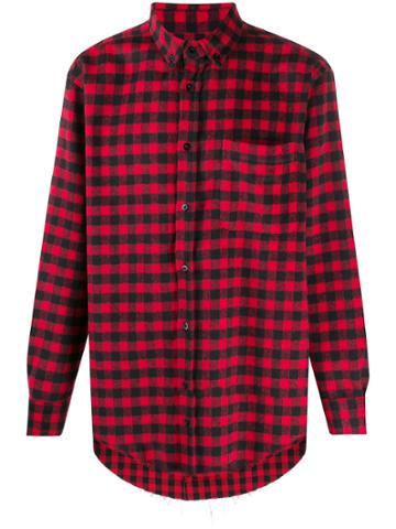 Not Guilty Homme Checked Jacket - Red
