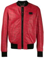 Philipp Plein Pp Bomber Jacket - Red