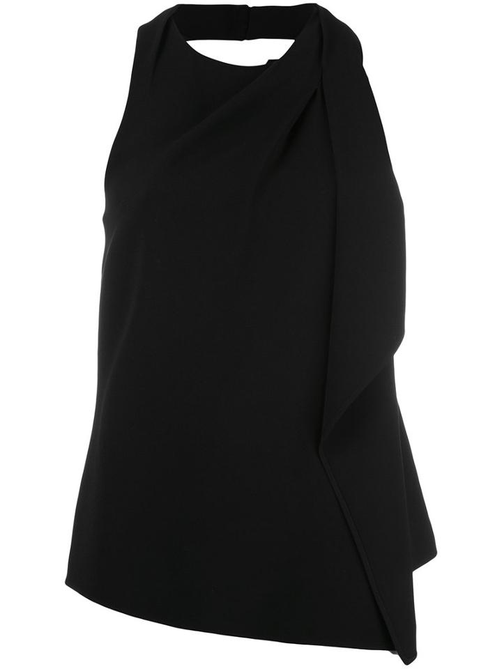 Alexander Wang 'dpared' Scarf Detail Top, Women's, Size: 4, Black, Viscose/acetate/spandex/elastane/spandex/elastane