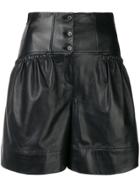 Alberta Ferretti High-waisted Shorts - Black