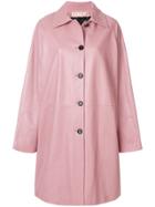 Marni Single Breasted Coats - Pink & Purple