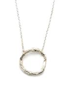 Niza Huang 'illusion Circle' Necklace - Metallic