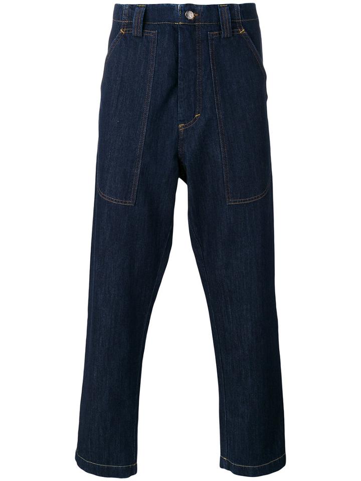 Société Anonyme 'jack' Denim Pants, Men's, Size: Xl, Blue, Cotton