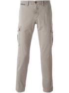 Eleventy Cargo Pocket Trousers, Men's, Size: 33, Nude/neutrals, Cotton/spandex/elastane