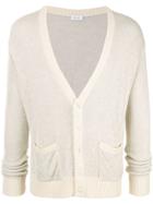 John Elliott Contrast Trim Cardigan - Neutrals