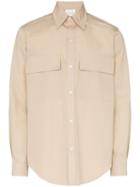 Lou Dalton Utility-style Oversized Shirt - Neutrals