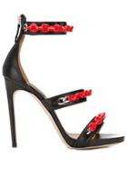 Dsquared2 Punk Rubber Chain Sandals - Black