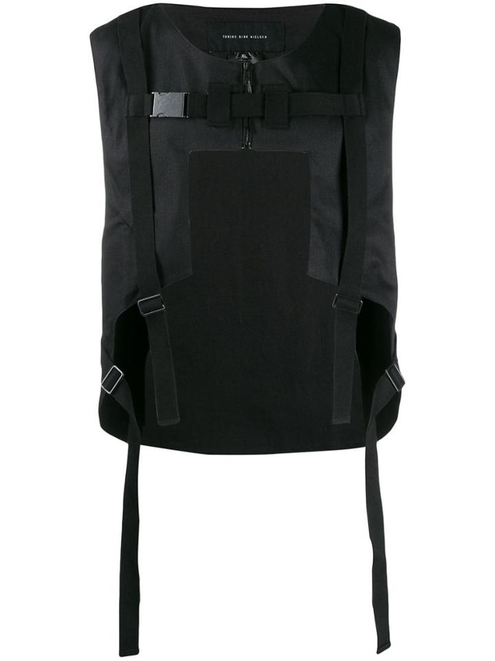 Tobias Birk Nielsen Sleeveless Harness Top - Black