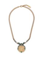 Radà Coin Pendant Necklace - Metallic
