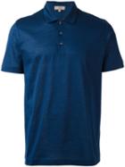 Canali Classic Polo Shirt, Men's, Size: 52, Grey, Cotton