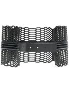 Liu Jo Large Net Waist Belt - Black