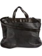 Numero 10 Textured Shoulder Bag, Men's, Black, Leather