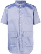 Comme Des Garçons Shirt Boys Multi Pockets Shirt - Blue