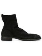 Guidi Stag Reverse Short Back Zip Boot