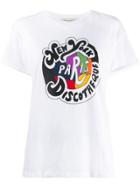 Être Cécile Rainbow Breton T-shirt - White