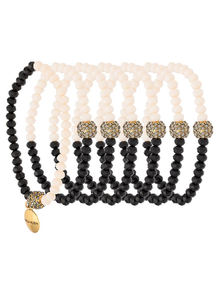 Camila Klein Strass Embellishment Bracelet Set - Multicolour