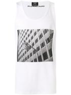 Calvin Klein 205w39nyc Photo Print Tank Top - White