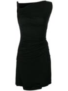 Dsquared2 Ruched Mini Dress - Black