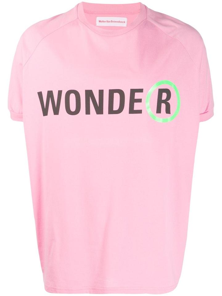 Walter Van Beirendonck Pre-owned 2010's Wonder Bear T-shirt - Pink