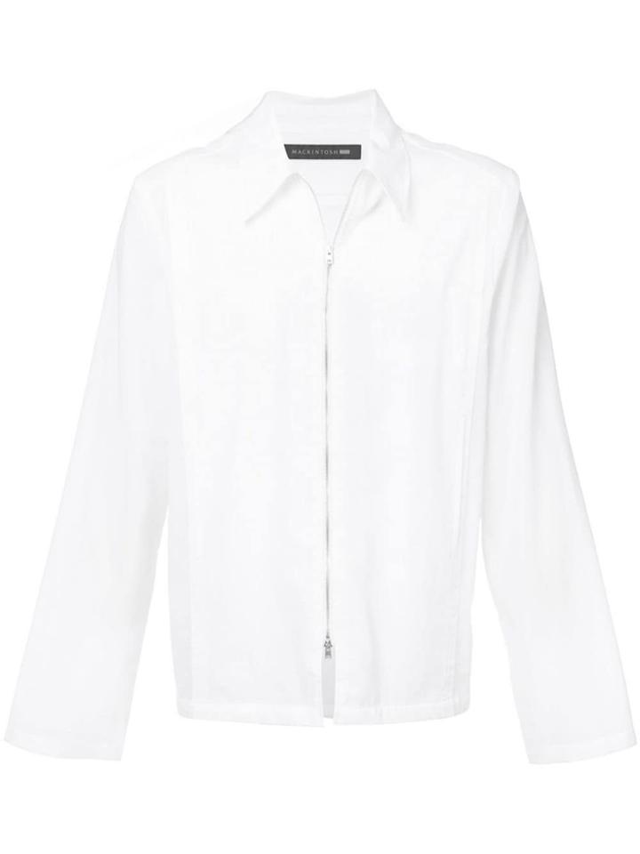 Mackintosh 0002 Zipped Fitted Jacket - Mo2474 / F601 White