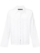 Mackintosh 0002 Zipped Fitted Jacket - Mo2474 / F601 White