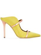 Malone Souliers Slip On Pumps - Yellow & Orange