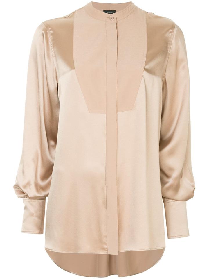 Joseph Loose Longsleeved Blouse - Pink & Purple