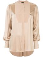 Joseph Loose Longsleeved Blouse - Pink & Purple
