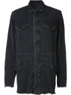 Rta Oversized Denim Jacket, Women's, Size: Small, Black, Cotton