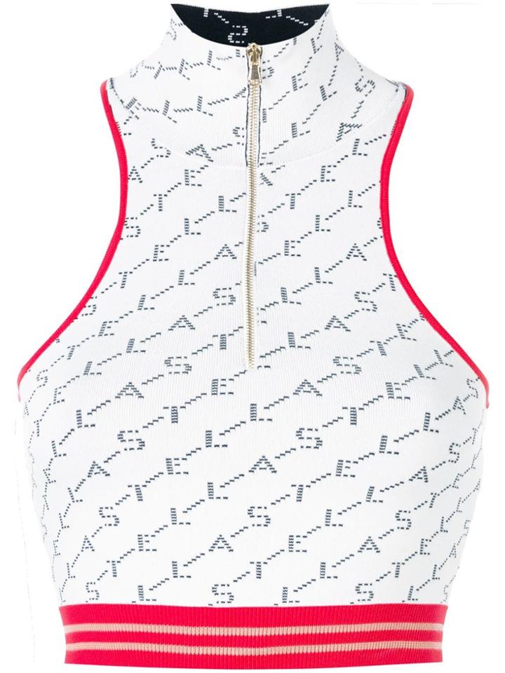 Stella Mccartney Monogram Print Top - White