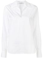 Philosophy Di Lorenzo Serafini Cropped Sleeve Shirt - White